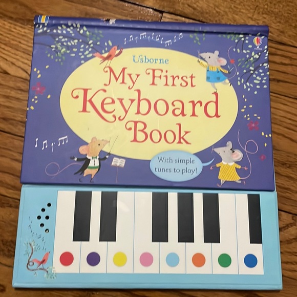 usborne Toys Usborne My First Keyboard Book Poshmark